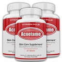 3 Pack-Vitamin Supplements för Acne Behandling- Hormonal Pimple tabletter för att rensa Oily Skin för kvinnor, män, tonåringar och vuxna