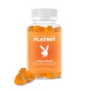 Playboy - Ginseng Gummies (60 greve - Peach smaksatt) - Utför hårdare, längre, bättre - Panax Ginseng Supplement Gummy för män och kvinnor - 100% naturlig, Vegan Non GMO Ginseng Root 6:1 Extrakt