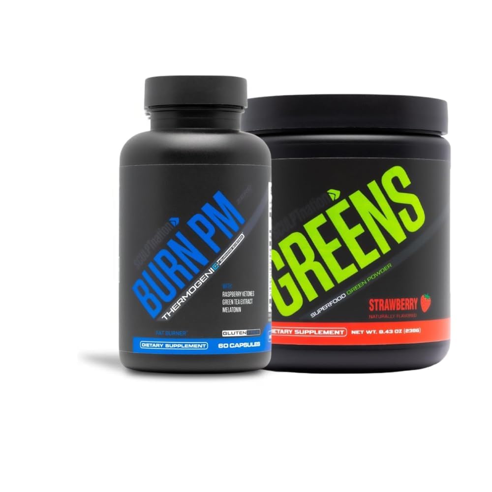 Skulpt Nation av V Shred Burn PM och Premium Greens Strawberry Bundle