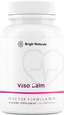 Vaso Calm - Hälsosam Blodbalans Supplement - Funktioner Fermenterad vitlök, selleri och Grape Seed Extract, Hibiscus och Vitamin K2 - Tillverkad i USA