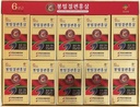 Pocheon 200g(10ea X 20g) 6Years Sliced Korean Panax Red Ginseng Roots med Honung, Saponin, Natural Immune Support