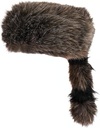 Rhode Island Novelty Raccoon Tail Hat, en per order