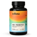 Känn bra SBO-probiotika - jordbaserade organismer (SBO), Prebiotika, Postbiotika, Humic Acid, Shilajit, Chaga & Turkey Tail Mushroom för utmattning - Solluna av Kimberly Snyder (60CT) Vegan & Non-GMO