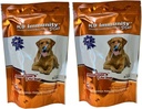 Aloha Medicinals - K9 Immunity Plus - Potent Immune Booster for Dogs 30-70 lbs - Certified Organic – Mushroom Enhanced Supplement - Veterinarian Recommended Dog Health Supplement - 60 Chews 2 Pack