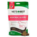Vet bästa Seasonal Allergy Soft Chew Dog Supplements, Soothes Dogs Skin Irritation på grund av Seasonal Allergies, 30 Day Supply