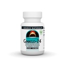 Källa Naturals Ginkgo-24 - Ginkgo Biloba Extract 120 mg Stöder Mental Acuity - 60 tabletter