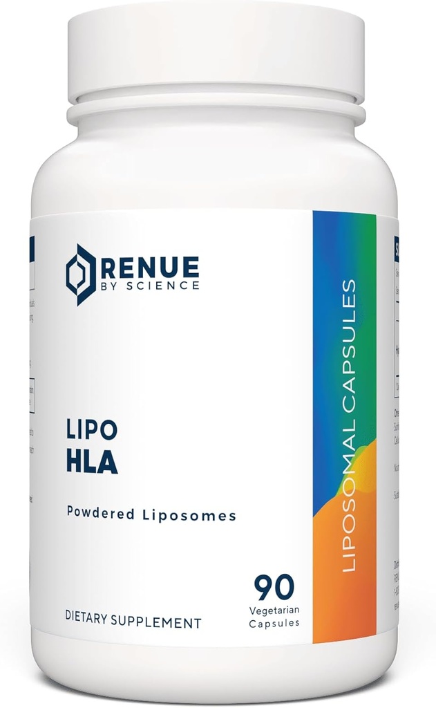 Renue By Science Hyaluronic Acid | HLA Liposomal Hyaluronic Acid Supplements | 90 Acido Hialuronico Capsules - 150mg Hylunaric Acid per portion | Non-GMO | Made in the USA Third-Party Tested