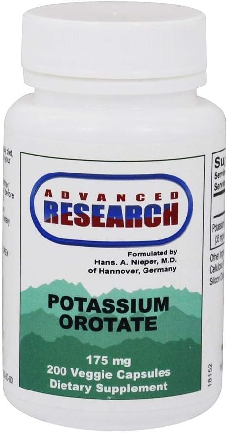 Kalium Orotera 175 Milligram 200 Veg kapslar