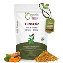 Organic Way Turmeric/Haldi Root Cut & Sifted (Curcuma Longa) - Herbal Tea | Kosher & USDA Certified | Vegan, Non-GMO & Gluten Free | 100% Raw från Indien (2LBS / 32Oz.)