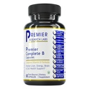 Premier Research Labs Komplett B - Vitamin B Komplex Supplement för optimal hälsa | Vitamin B Supplement med Biotin | 9 Aktiva B-vitaminer | för Liver, Energy & Brain Support - 60 kapslar