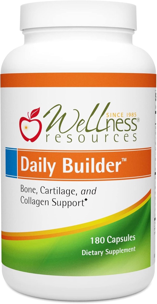 Daglig byggmästare med Coral Calcium, MCHC, Boron, vitamin D - 180 kapslar