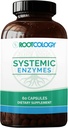 Rootcology by Dr. Izabella Wentz | Systemic Enzymes | Support Normal Tissue Repair with Turmeric and Ginger Extract | Natural Support for Healthy Healing | 60 Capsules