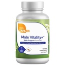 Zahler Male Vitality+ Male Support Enhancing Supplement Formula med Shilajit, Ashwagandha, CoQ10, Vitaminer och mineraler - Kosher Non-GMO Mens Health Supplement för reproduktiv Wellness (120 greve)