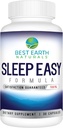 Bästa Earth Naturals Sleep Easy Supplement med L-Theanine, GABA, 5-HTP och mer 30 räkna