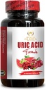 Generisk urinvägsstöd - URIC Acid Formula Advanced Complex - Immune Support, Citric Acid, Celery Seed, Tart Cherry, Green Coffee Beans, Pomegranate, Turmeric - 1 flaska 60 kapslar