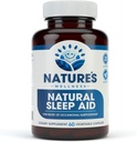 Premium Natursömnhjälp för vuxna - Effektiv lättnad - Non Habit Forming - Wake Up Feeling Refreshed - Proprietary Blend med Melatonin, Tryptophan, Magnesium, Valerian, Chamomile & More - 60 Veg