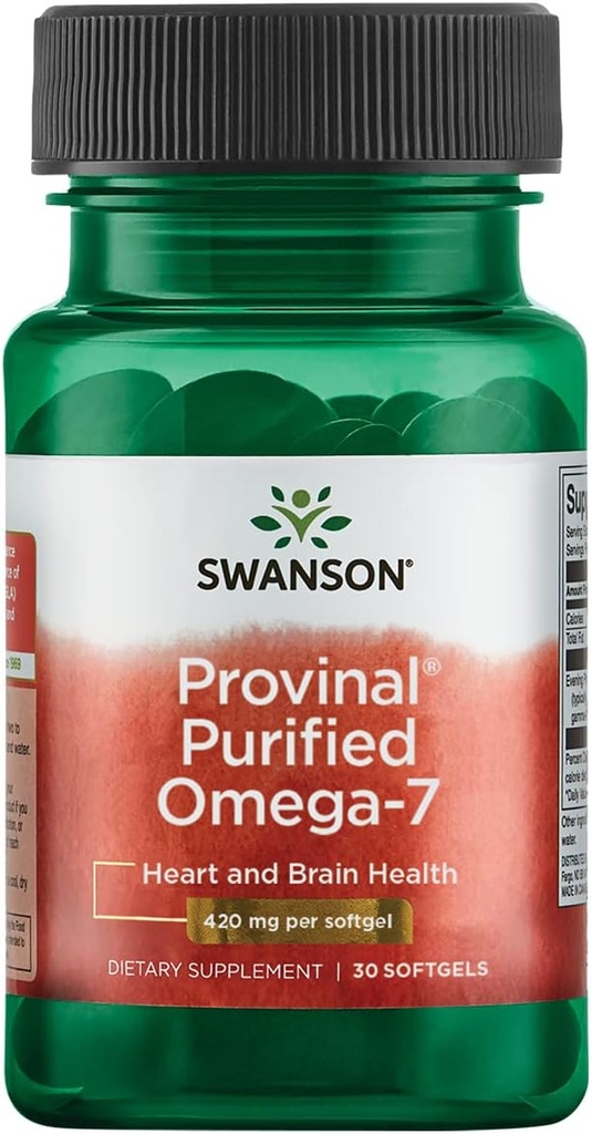 Swanson provinsen renade Omega-7 30 Sgels