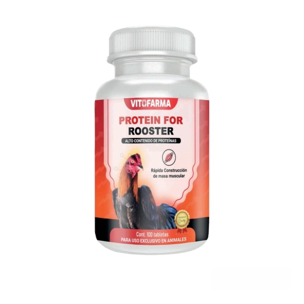 Protein Blend för Rooster Chicken - Proteina en Base de Suero de Leche y Albumina de huevo para Gallos 100 tabletter