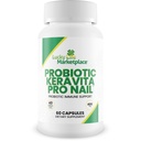 Probiotisk Keravita Pro Nail - Probiotisk immunstöd för att hjälpa kroppen att naturligt försvara mot svamp - Främja Clear Nails - Stöd Hälsosam Gut Microbiome för att hjälpa immunsvar