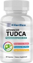 Generisk TUDCA Supplement-Liver Support, Cleanse Detox & Repair, Ultra Strength Bile Salt TUDCA 1000mg 60 kapslar