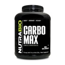 NutraBio CarboMax Maltodextrin Powder - Kolhydratpulver för hållbar energi - Kalori Rich för muskel- och viktökning - Osmakad - 5 pund, 75 portioner