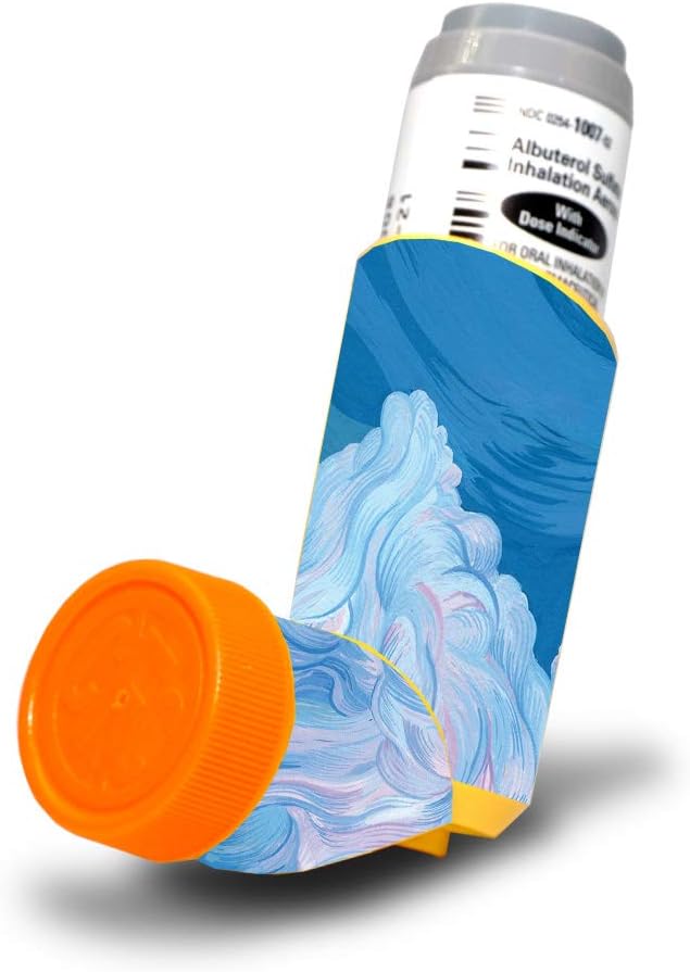 MightySkins Skin för Proventil HFA Asthma Inhaler - Drops | Skyddande, hållbar och unik Vinyl Decal wrap Cover | Lätt att applicera, ta bort och ändra stilar | Tillverkad i USA