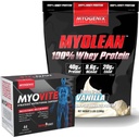 Myogenix Myovite Multivitamin & Myolean Vanilla Whey Protein Bundle - Fullständig daglig näring med 40g High-Protein Whey - Stöd energi, muskeltillväxt och återhämtning