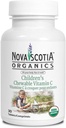 Nova Scotia Organics Barns Chewable Vitamin C (30 Tabletter); Certified Organic; Vegan, Organic Acerola Berries