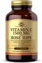 Solgar Vitamin C 1500 mg med Rose HIPS, 90 tabletter - Antioxidant & Immune Support - Övergripande Hälsa - Stöder Hälsosam hud & Joints - Non-GMO, Vegan, Gluten Free, Dairy Free, Kosher - 90 portioner