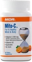 Vitamin C Immune Support, Doctor Recommended Mito-C, med Vitamin k1, 60 Count, 500mg, Stor Källa av vitamin C