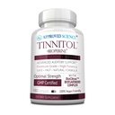 Godkänd vetenskap Tinnitol - Tinnitus Support Supplement - Ease Ringing i öronen - Boost Inner Ear Health - 1 flaska - 3 månaders leverans - Tillverkad i USA