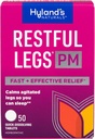 Hylands Restful Legs PM, Nighttime Formula, Calms Agitated Legs så att du kan sova, 50 snabba lösa tabletter (Pack of 3)