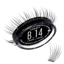 Lashify Bold 14mm Gossamer DIY Eyelash Extensions Refill, Black, Easy False Eyelashes för en naturlig look