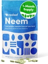 Rena Herbal Neem Leaf kapslar - 180 greve 330 mg - Inga tillsatser - Vegan