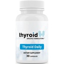 Thyroid Daily - Den första näringsämne kompletta multi designad för optimal sköldkörtelhälsa. Thyroid Daily är jodfri w / 19 Thyroid Daily Essential Nutrients för Thyroid Support.