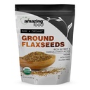 Fantastisk mat Ground Flaxseed Powder | 2 Lbs | USDA Certified Organic | Vegan | Non-GMO | Gluten Free | Made in USA