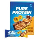Pure Protein Bars, Gluten Free, Snack Bars, Chocolate Peanut Butter, 50 gram, 6 greve, {Från Kanada}
