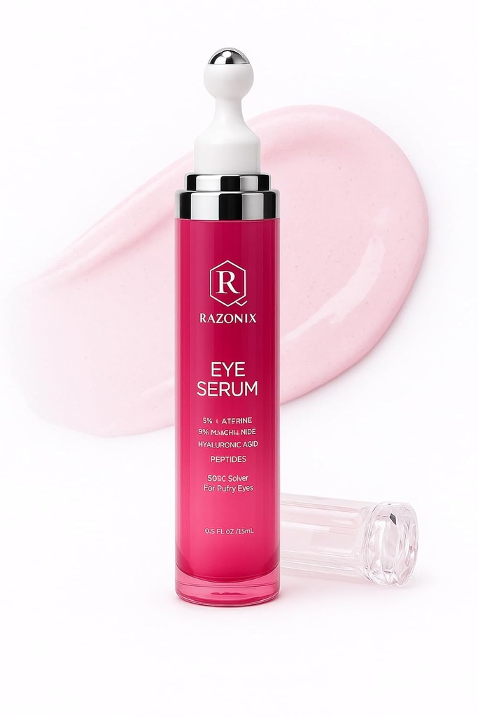 Eye Bags och Puffiness Behandling med Roller för kvinnor (Medium, Unscented)