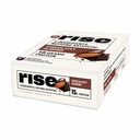 Rise Whey Protein Bars - Chocolatey Almond | Breakfast Bar & Protein Snack 15g Protein 5g Fiber Bara 4 Whole Food Ingredients Gluten-Free Soy Free
