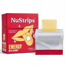 NuStripsTM Fast-Dissolving Energy Strips med 50mg Koffein, L-Theanin & Vitamin B12 - Instant Energy & Focus Utan Jitters eller Crash - Fungerar snabbare än kaffe - Soothing Cinnamon (30 Pack)