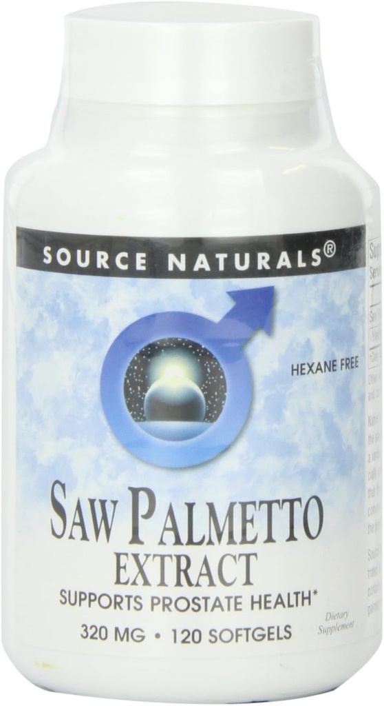 Källa Naturals Saw Palmetto Extract 320mg, 120 Softgels