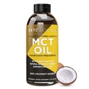 Keto SCIENCE Ketogenic MCT Olja, kosttillskott, tillverkad av 100% kokosnötter, främjar energi, osmakad, 15 Fl Oz