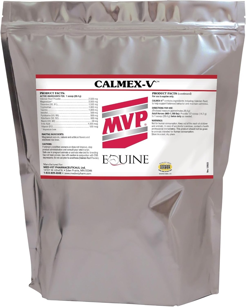 Calmex-V (5 lb) Kalkstöd för hästar.