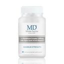 MD White Factor - Glutathione Supplement med effektiva antioxidanter, vitamin C & Lipoic Acid | (60 kapslar)