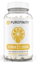 PUREFINITY Vitamin C 2000mg Capsules - Dubbel Styrka, Hög Absorption Supplement, Kraftfulla Antioxidantegenskaper, 120 kapslar (1 månads Supply)
