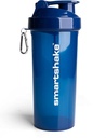 Smartshake Lite Protein Shaker Bottle 1000ml | Leakproof Gym Shaker Drink Bottle för Protein Shakes | Clear Polypropylene Water Bottle, BPA Free Protein Powder Shaker Cup för Män & Kvinnor, Navy Blue
