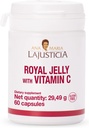 ANA MARIA LAJUSTICIA - Royal Jelly med vitamin C - 60 kapslar Dairy och Gluten Free. Vegetarisk vänlig. Perfekt för att främja vaskulär hälsa.