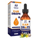 Naturliga örondroppar för öroninfektion - Herbal Eardrops för vuxna, barn och husdjur - lugnt obehag, öronvärk, kläckiga öron, simmare öra och lossnar vax - barn säker öronolja tillverkad i USA