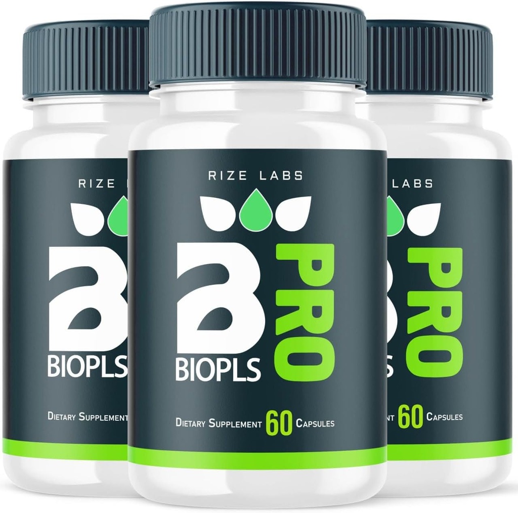 Rize labs (3 Pack) Biopls Slim Pro Weight Loss Supplement, Biopls Capsules för Total Body Wellness och en hälsosam livsstil, Biopls Pills för Leaner Physique, Bio Pls Reviews (180 kapslar)