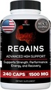 HGH Supplements for Men & Women - Regains Natural Anabolic Muscle Growth Building & Human Growth Hormone for Men, Muscle Builder for Men, Muscle Recovery Post Workout Supplement, 240 Protein Pills